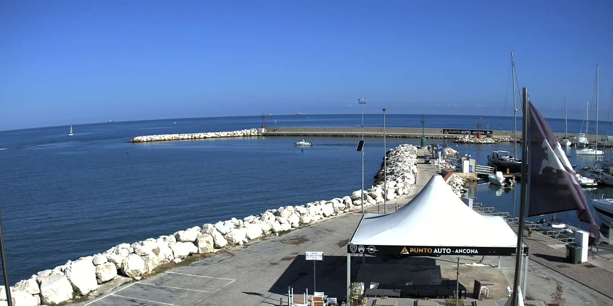 Webcam Ancona – Marina Dorica Marche in diretta