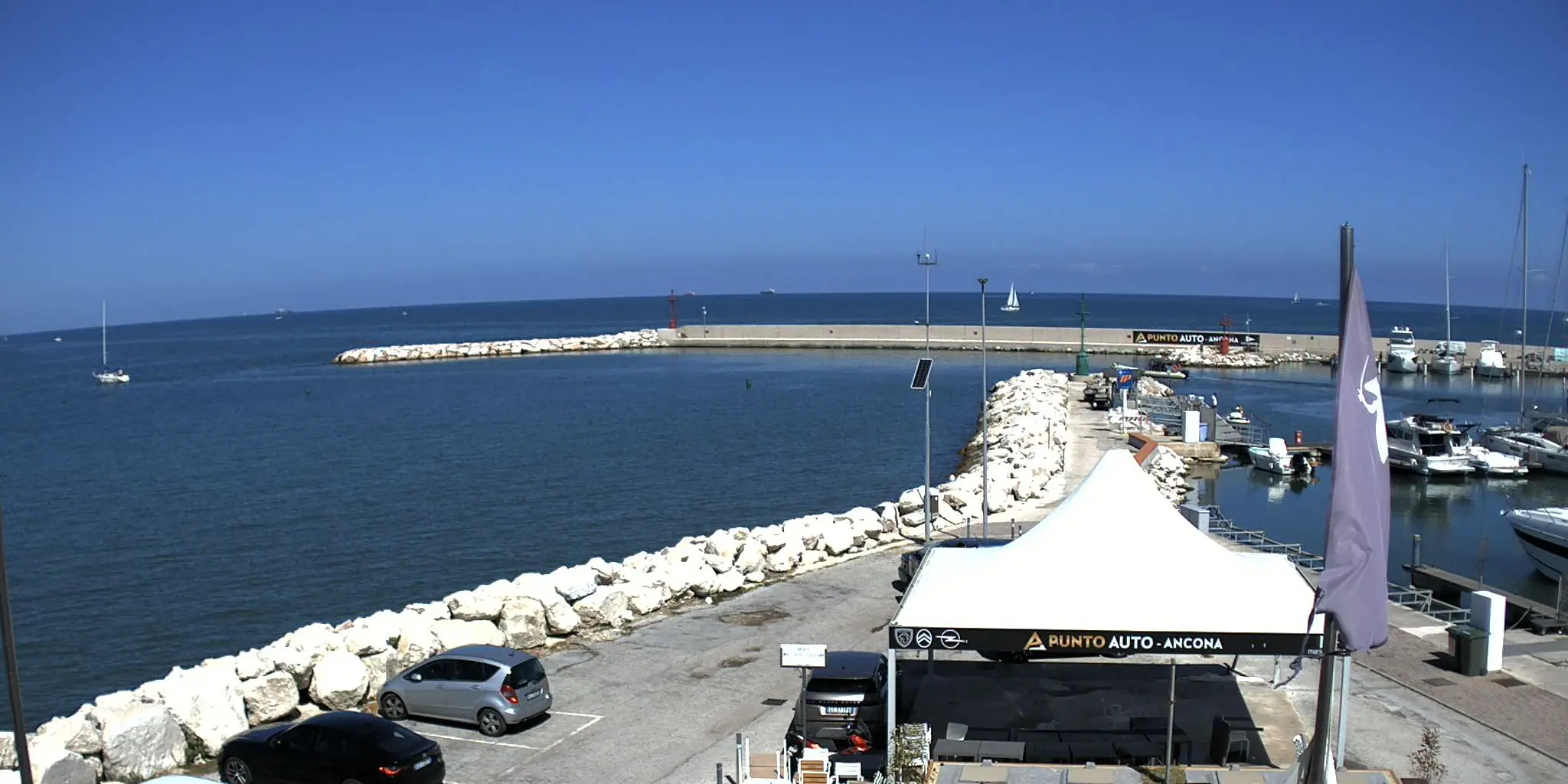 Webcam Ancona – Marina Dorica Marche in diretta
