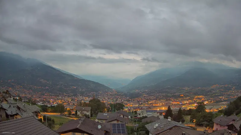 Webcam TLAPSE Aosta Nord