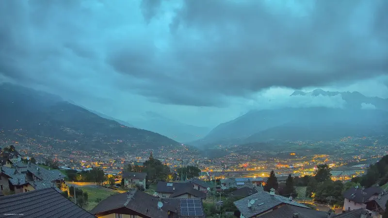 Webcam TLAPSE Aosta Nord