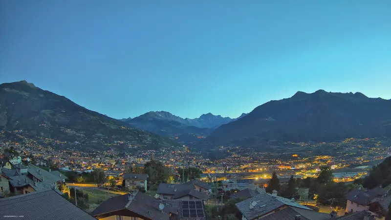 Webcam TLAPSE Aosta Nord