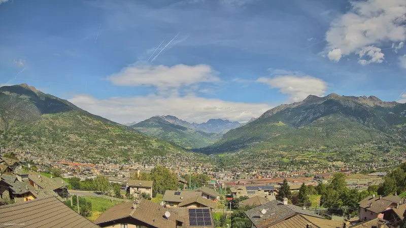 Webcam TLAPSE Aosta Nord