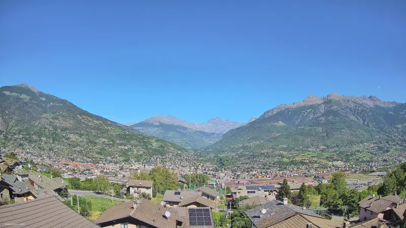 Webcam TLAPSE Aosta Nord