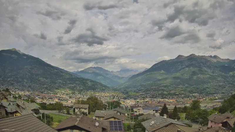 Webcam TLAPSE Aosta Nord