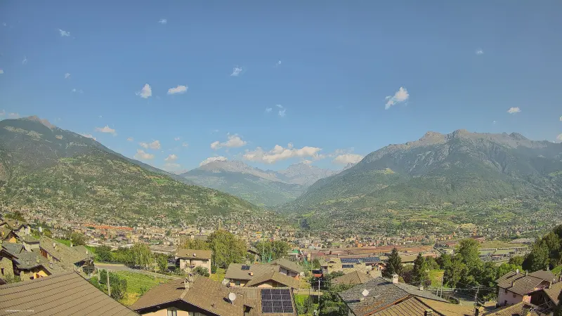 Webcam TLAPSE Aosta Nord