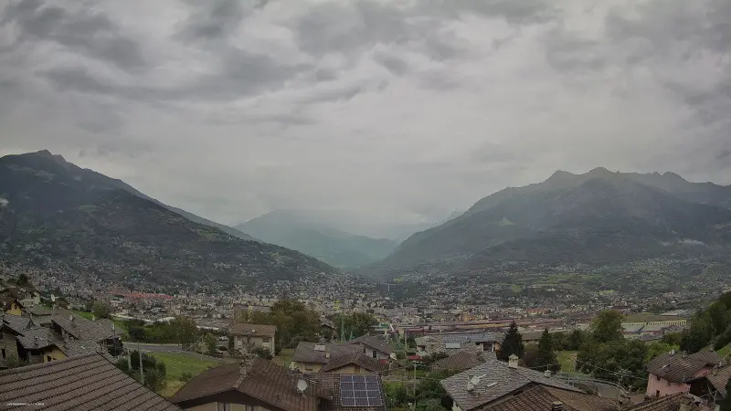 Webcam TLAPSE Aosta Nord