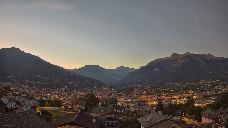 Webcam TLAPSE Aosta Nord