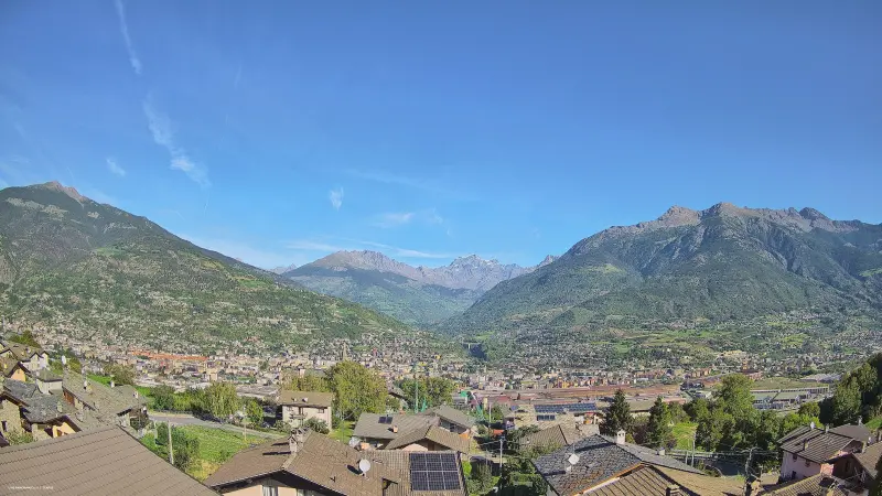 Webcam TLAPSE Aosta Nord