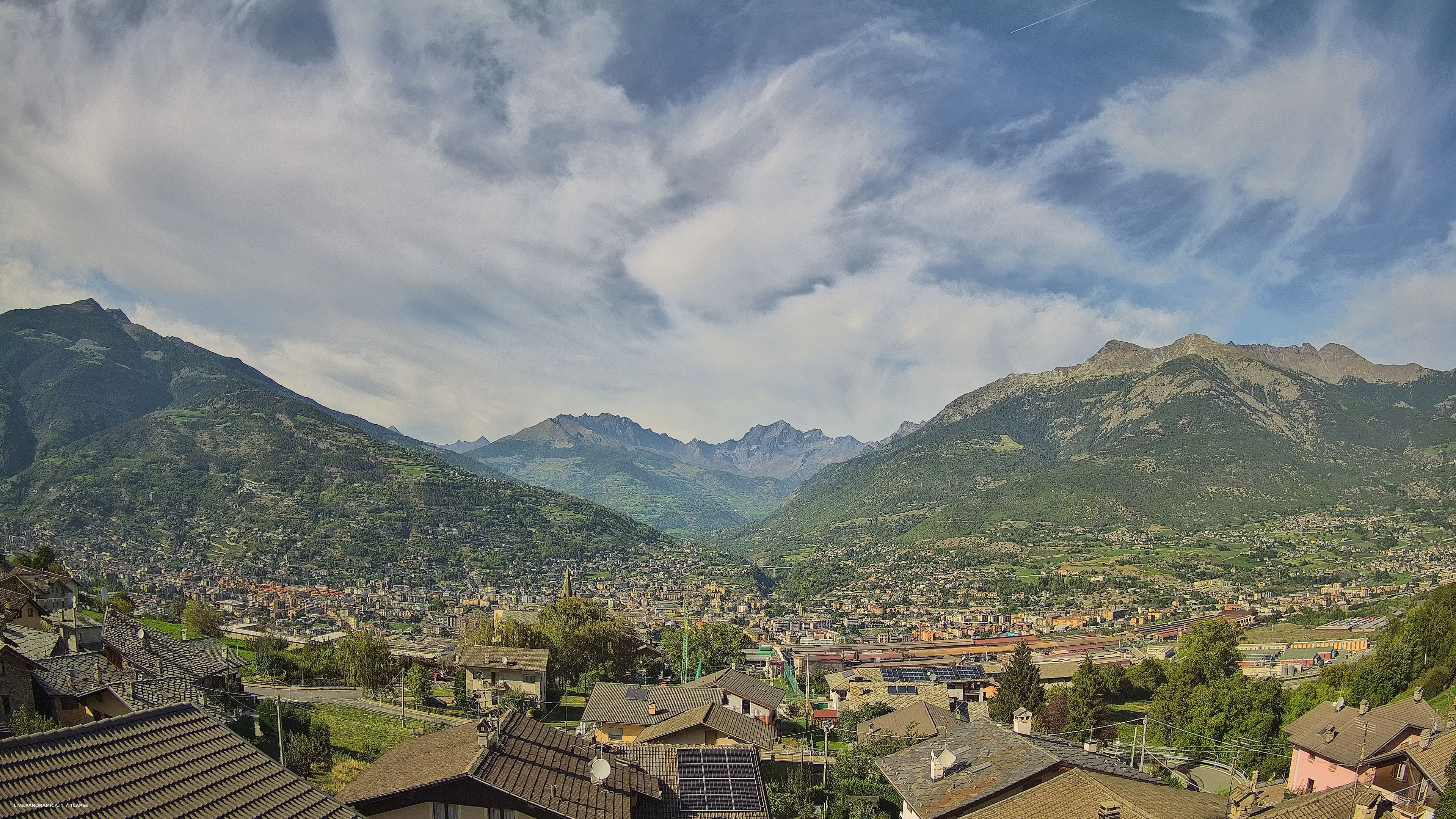 Webcam Aosta Nord Valle d'Aosta in diretta