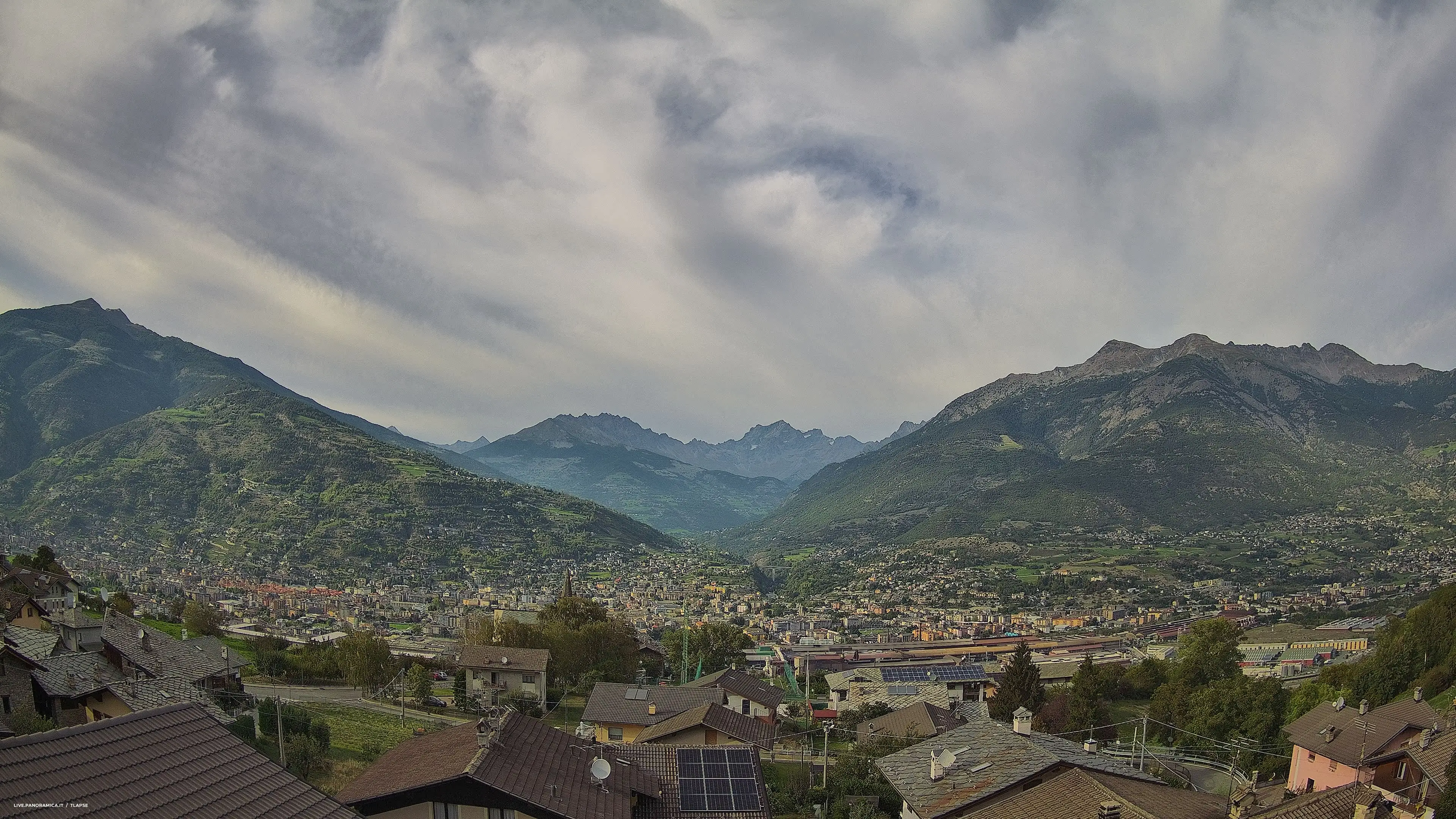 Webcam Aosta Nord Valle d'Aosta in diretta