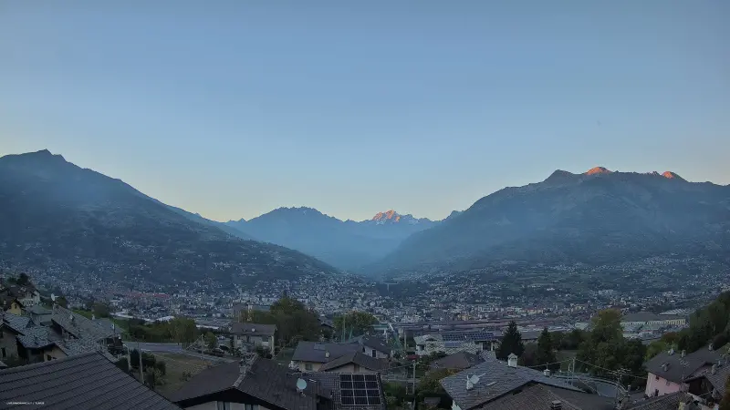 Webcam TLAPSE Aosta Nord
