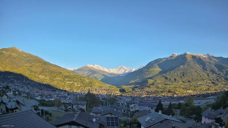 Webcam TLAPSE Aosta Nord