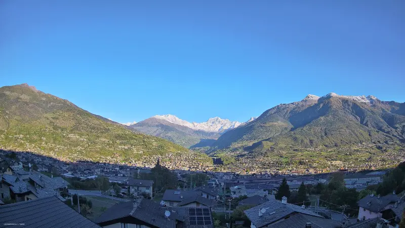 Webcam TLAPSE Aosta Nord