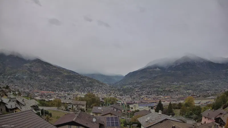 Webcam TLAPSE Aosta Nord