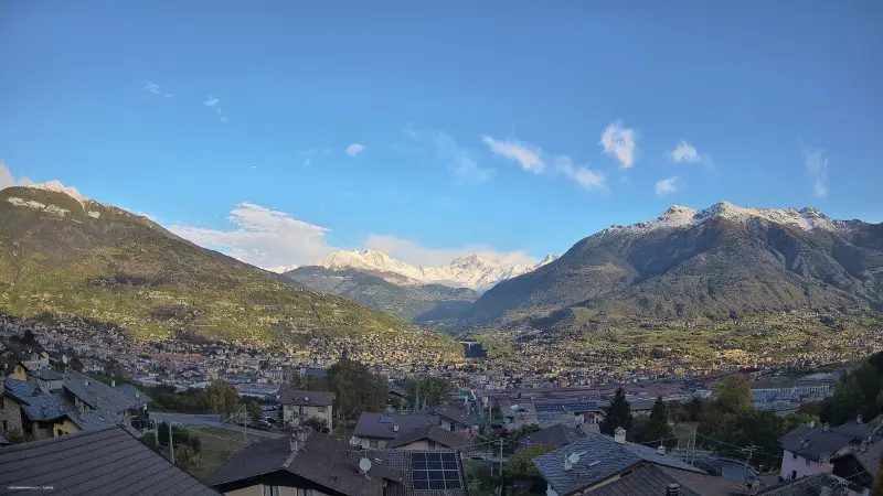Webcam TLAPSE Aosta Nord