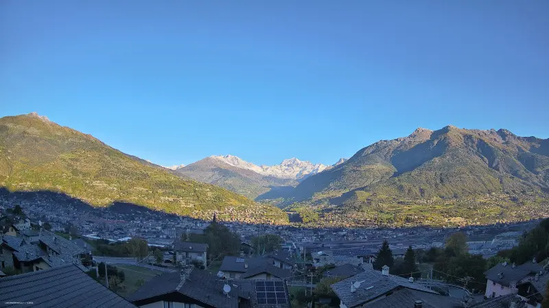 Webcam TLAPSE Aosta Nord
