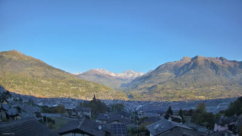 Webcam TLAPSE Aosta Nord