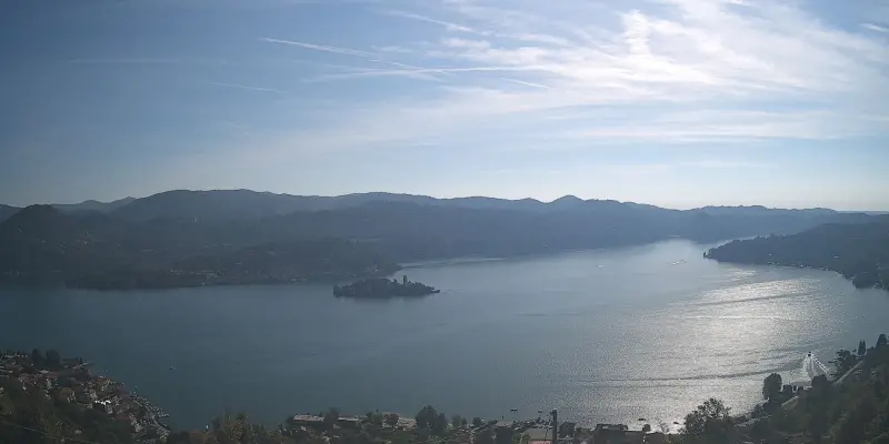 Webcam TLAPSE Lago d’Orta (Pella)