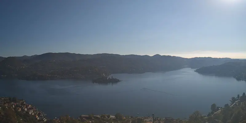 Webcam TLAPSE Lago d’Orta (Pella)