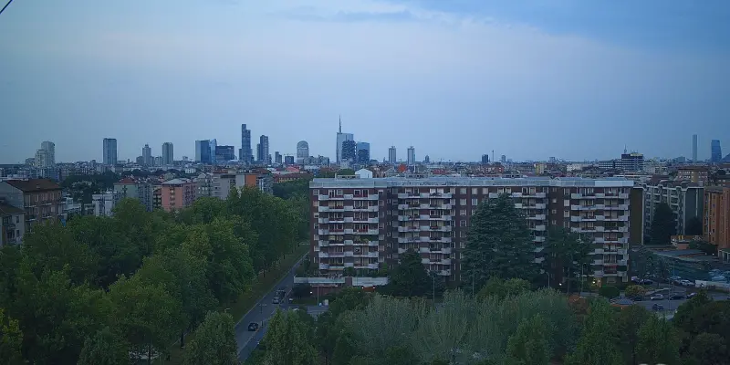 Webcam TLAPSE Milano Ca Granda