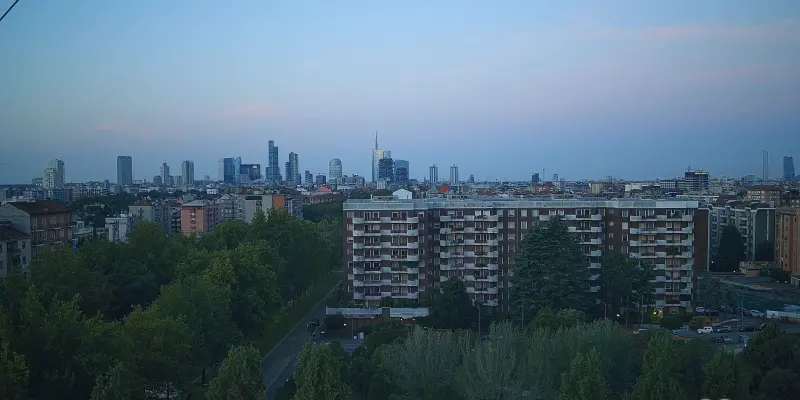 Webcam TLAPSE Milano Ca Granda