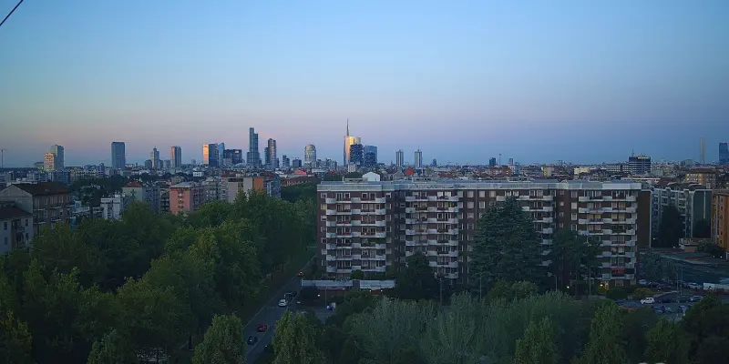 Webcam TLAPSE Milano Ca Granda