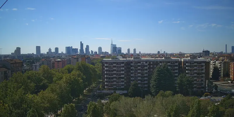 Webcam TLAPSE Milano Ca Granda