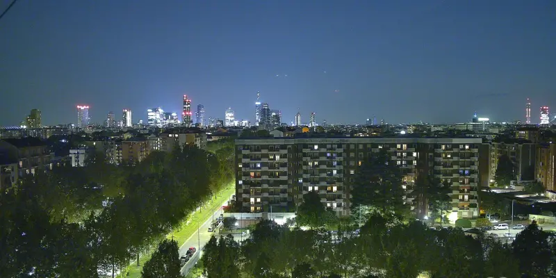 Webcam TLAPSE Milano Ca Granda