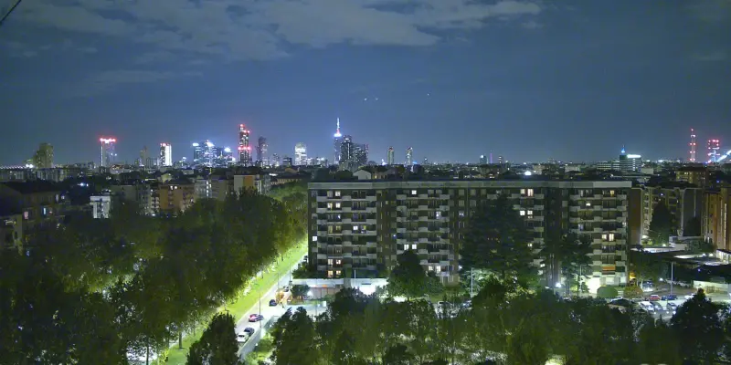 Webcam TLAPSE Milano Ca Granda