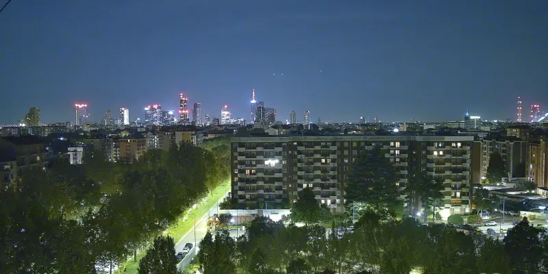 Webcam TLAPSE Milano Ca Granda
