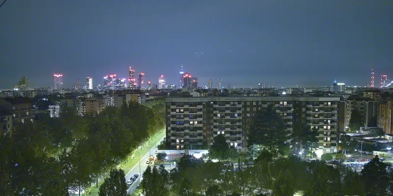 Webcam TLAPSE Milano Ca Granda