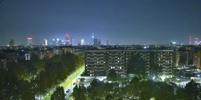 Webcam TLAPSE Milano Ca Granda