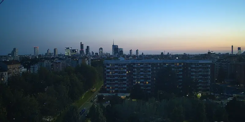 Webcam TLAPSE Milano Ca Granda