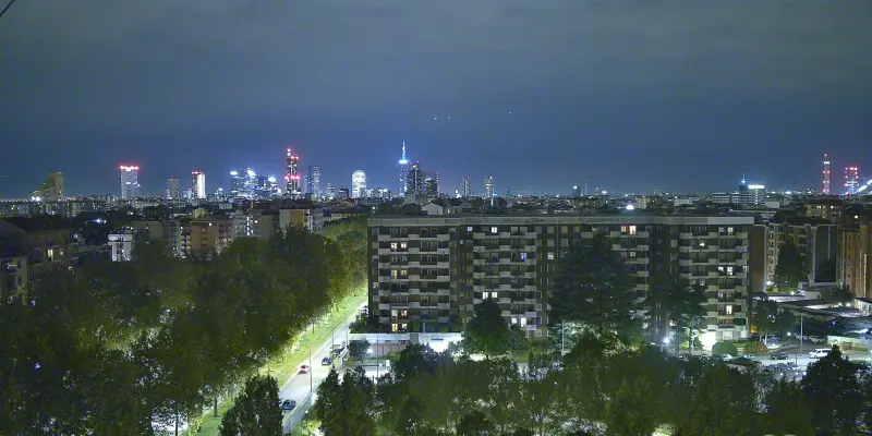 Webcam TLAPSE Milano Ca Granda