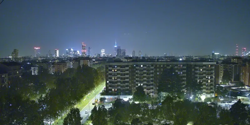 Webcam TLAPSE Milano Ca Granda