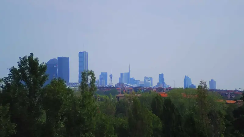 Anteprima webcam Milano Skyline