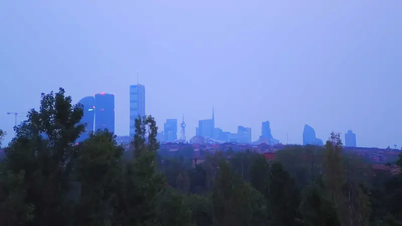 Anteprima webcam Milano Skyline