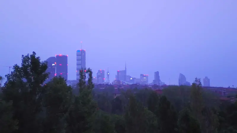 Anteprima webcam Milano Skyline