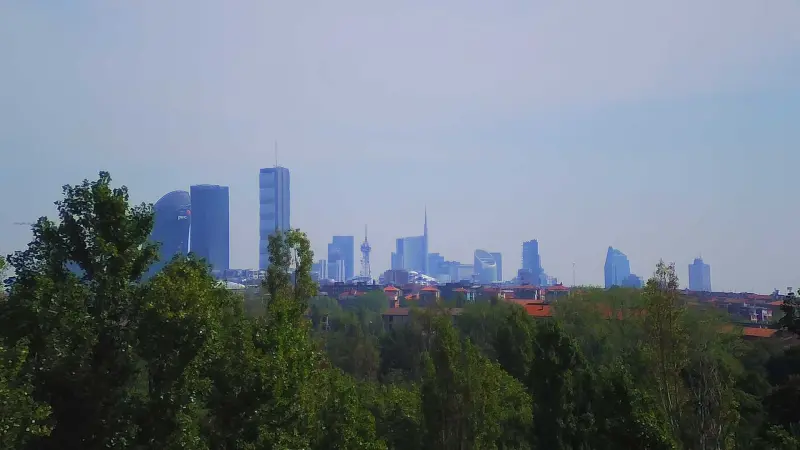 Anteprima webcam Milano Skyline