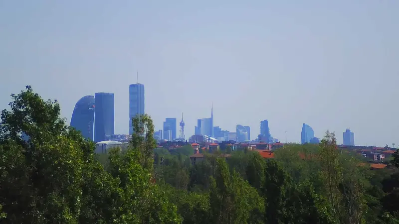 Anteprima webcam Milano Skyline