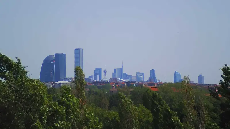 Anteprima webcam Milano Skyline