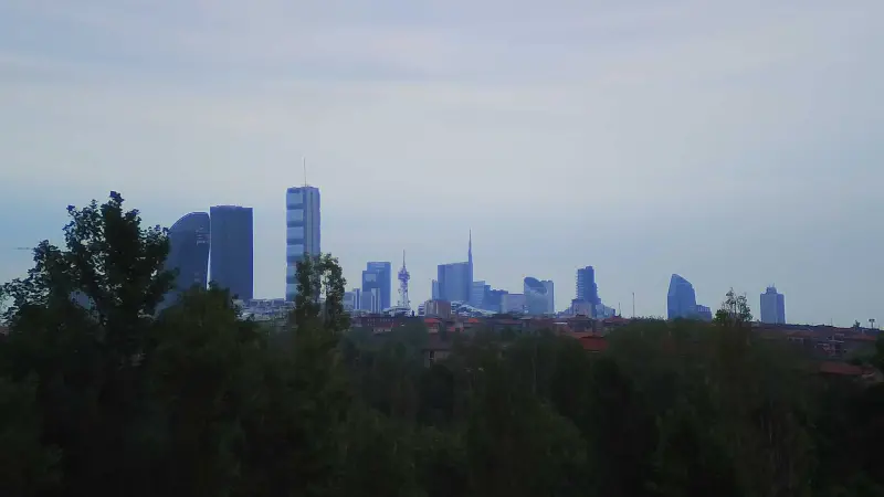 Anteprima webcam Milano Skyline