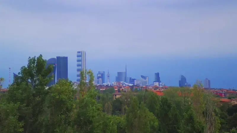 Anteprima webcam Milano Skyline