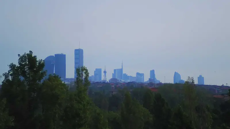 Anteprima webcam Milano Skyline