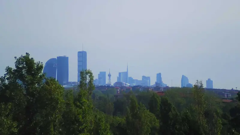 Anteprima webcam Milano Skyline