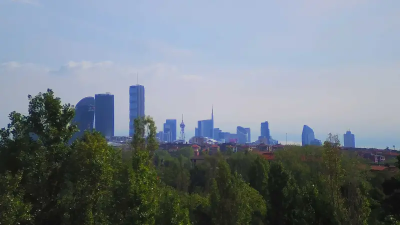 Anteprima webcam Milano Skyline