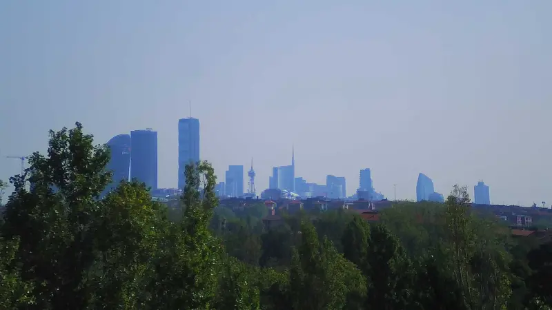 Anteprima webcam Milano Skyline