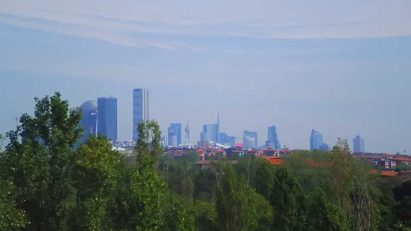Anteprima webcam Milano Skyline