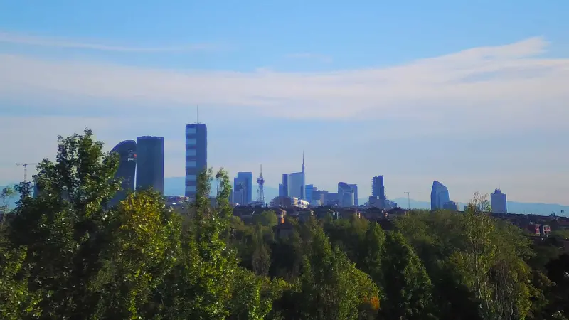 Anteprima webcam Milano Skyline