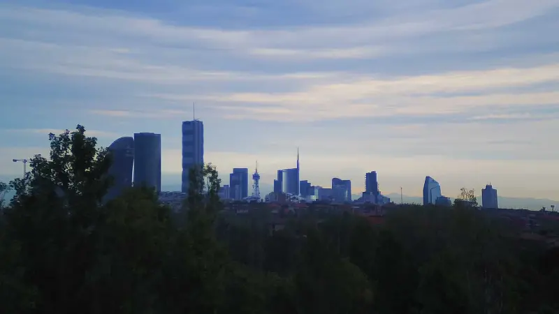 Anteprima webcam Milano Skyline